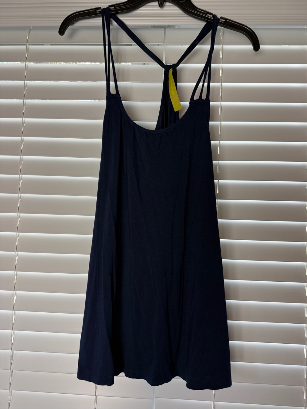 Green Dragon Navy Strappy Back Sleep Chemise Size Large